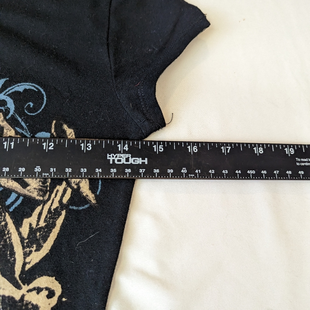 Truth Bling LOVE HOPE FOREVER Cap Sleeve Top Small - Picture 5 of 7